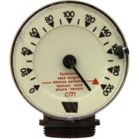 Water Level Gauge - Mechanical - Brown